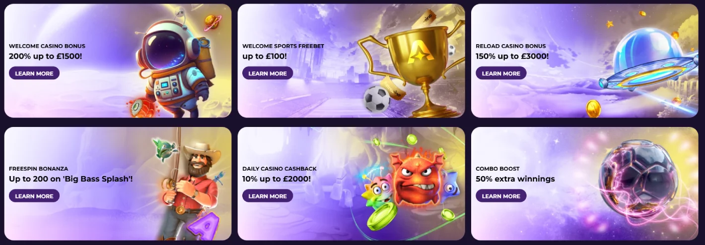 astrozino casino bonuses